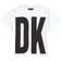 DKNY Branded T-Shirt - White (D35R32-10B-6A)