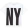 DKNY Branded T-Shirt - White (D35R32-10B-6A)