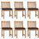 vidaXL 3073131 6-pack Havestol