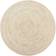 vidaXL Jute Hvid, Sort, Naturfarvet 120cm