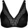 Abecita Glitter Moulded Soft Bra - Black