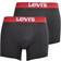 Levi's Solid Basic Boxer Briefs 2-pack - Black/Red