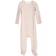 Serendipity Baby Suit Stripe - Clay/Offwhite