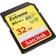 SanDisk SDHC geheugenkaart 32GB Extreme U3