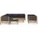 vidaXL 3058222 Loungeset, 1 Bord inkl. 8 Soffor