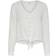 Only Nina Life L/S Tie Shirt Wvn White Female