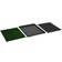 vidaXL Animal Toilet with Trough & Artificial Grass