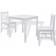 vidaXL 242955 3-pack Dining Set 70x70cm 3pcs