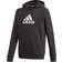 Adidas Boy's Logo Hoodie - Black/White (GJ6633)