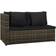 vidaXL 313136 Lounge-Set, 1 Tisch einschl. 4 Sofas