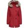 Only Women's Iris Winter Parka Jacket - Red/Chili Pepper