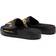 Superdry Satin Flatform - Black/Gold