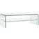 vidaXL Tempered Glass Coffee Table 45x98cm