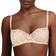 Chantelle Day to Night Lace Unlined Demi Bra - Beige