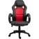 Homcom PU Leather Gaming Chair - Black/Red