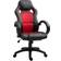 Homcom PU Leather Gaming Chair - Black/Red