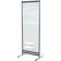 Nobo Premium Plus Clear PVC Free Standing Protective Room Divider Screen