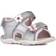 Geox Agasim Baby Girl Sandals - Silver And Pink