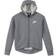 Nike Big Kid's Sportswear Club Fleece Full Zip Hoodie - Carbon Heather/White (DC7118-091)