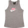 Nike Jersey Tank Top Kids - Carbon Heather/Sunset Pulse