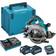 Makita HS004GD203 (2x2.5Ah)