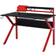 Homcom Gaming Desk Computer Table - Red