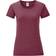 Fruit of the Loom Women's Iconic T-Shirt - Heather Burgundy