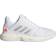 Adidas CourtJam Bounce W - Cloud White/Silver Metallic/Solar Red