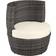 tectake Nizza Outdoor Lounge Set, 1 Table incl. 2 Chairs