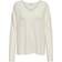 Only Camilla V-Neck L/S Pullover - Beige