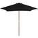 vidaXL Parasol d'Extérieur Avec Mât en Bois 270 cm Anthracite Jardin Plage Terrasse 270cm