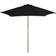 vidaXL Parasol ed træstang 313762 270cm