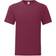 Fruit of the Loom Iconisch T-shirt Set van 5 - Bourgogne