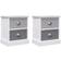 vidaXL Nightstands Sengebord 28x38cm