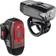 Lezyne KTV Drive Headlight and KTV Pro Smart Taillight Set: Black