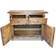 vidaXL Solid Recycled Wood Natural Aparador 75x65cm