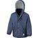 Result Kid's Reversible Storm Stuff Anti Pilling Fleece Waterproof Jacket - Navy/Navy