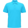 ASQUITH & FOX Super Smooth Knit Polo Shirt - Turquoise