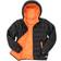 Result Junior/Youth Padded Jacket - Black/Orange (R233J-Y)