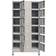 vidaXL Locker Cabinet Armoire 90x180cm