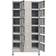vidaXL Locker Cabinet Opbevaringsskab 90x180cm