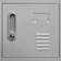 vidaXL Locker Cabinet Opbevaringsskab 90x180cm