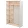 vidaXL Practical Fabric Armoire 110x170cm