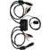 StarTech 2xHDMI/2xUSB A/4x3.5mm-2xUSB A/HDMI/2x3.5mm M-F 0.8m