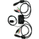 StarTech 2xHDMI/2xUSB A/4x3.5mm-2xUSB A/HDMI/2x3.5mm M-F 0.8m