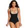 Maidenform Firm Foundations Open Bust Body Shaper - Black