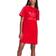 adidas Marimekko Trefoil Print Infill Tee Dress - Vivid Red