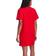 adidas Marimekko Trefoil Print Infill Tee Dress - Vivid Red