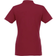 Elevate Womens Helios Short Sleeve Polo Shirt - Burgundy