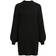 Object Collector's Item Eve Nonsia Ballon Sleeved Knitted Dress - Black